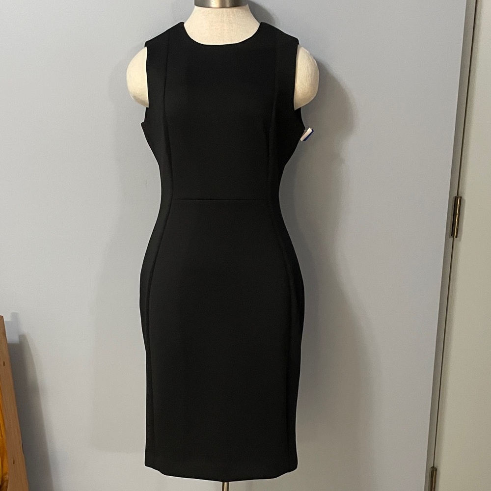 Calvin Klein Black Midi Dress